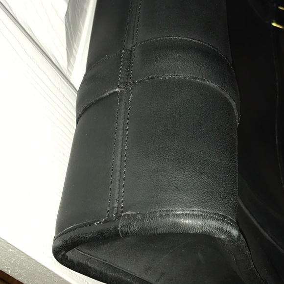 Vintage 1990 Coach Leather Zipper Satchel Unused! - Picture 10 of 16